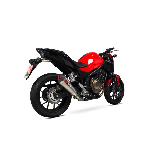 Scorpion Exhaust Honda CB500 F / CB500 X 2016 - 2018 Serket Taper Slip-on Titanium Sleeve